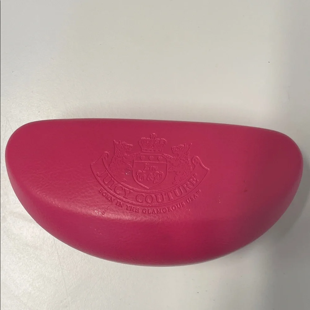 Juicy Couture Black Sunglasses with Pink Case - Picture 4 of 5